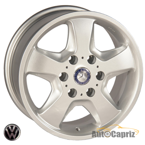 Диски Replica Mercedes Z491 S R16 W7.0 PCD6x130 ET50 DIA84.1  